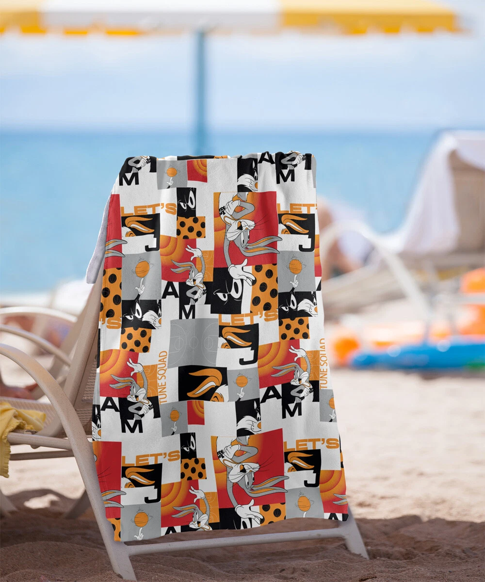Space Jam: A New Legacy Let's Jam Officially Licensed Beach Towel 30"x60"