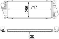 Mahle LadeluftküHler FüR Mercedes-Benz Sprinter 3-T Kasten 313 CDI 311 308 VW