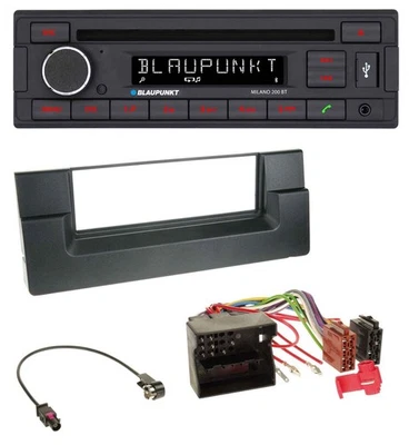 Blaupunkt MP3 USB CD Bluetooth AUX Autoradio für BMW 5er (E39) X5 (E53) Quadlock - Bild 1 von 4