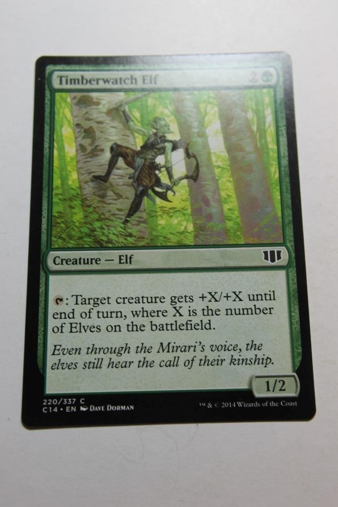 MTG Timberwatch Elf x1- -Commander 2014-Lightly Played