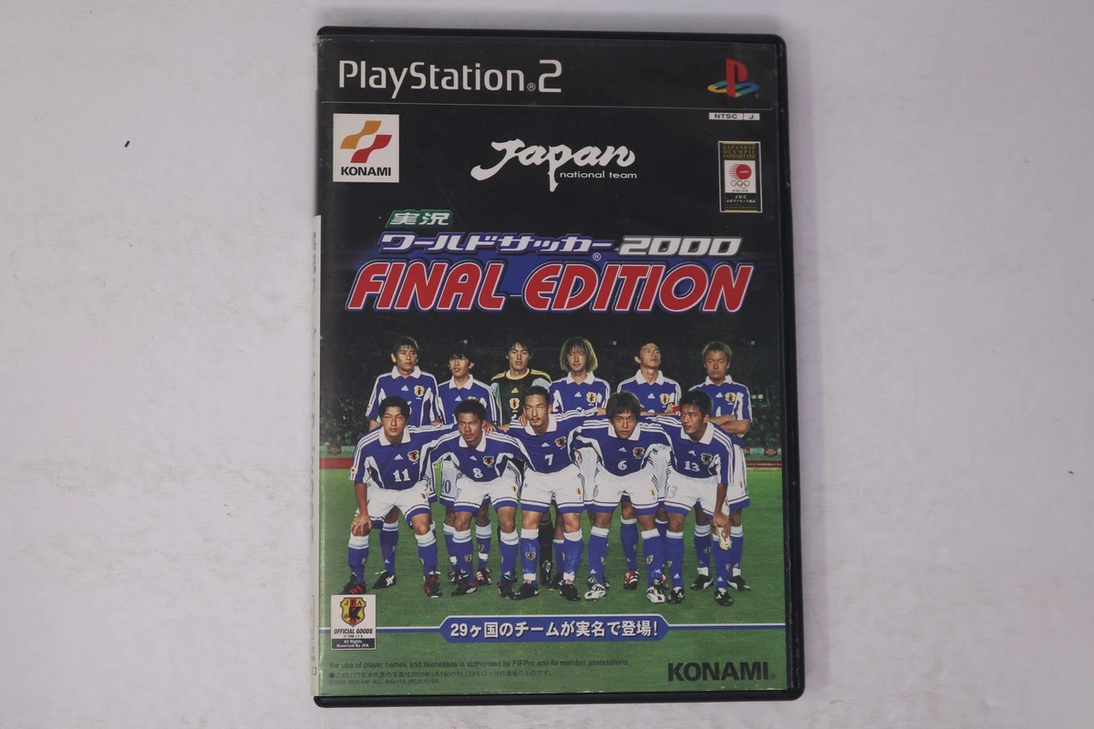 PS 2 サッカーゲーム ８点 Sony PlayStation 2 NTSC-J (Japan) Soccer 2000 Released Video Games
