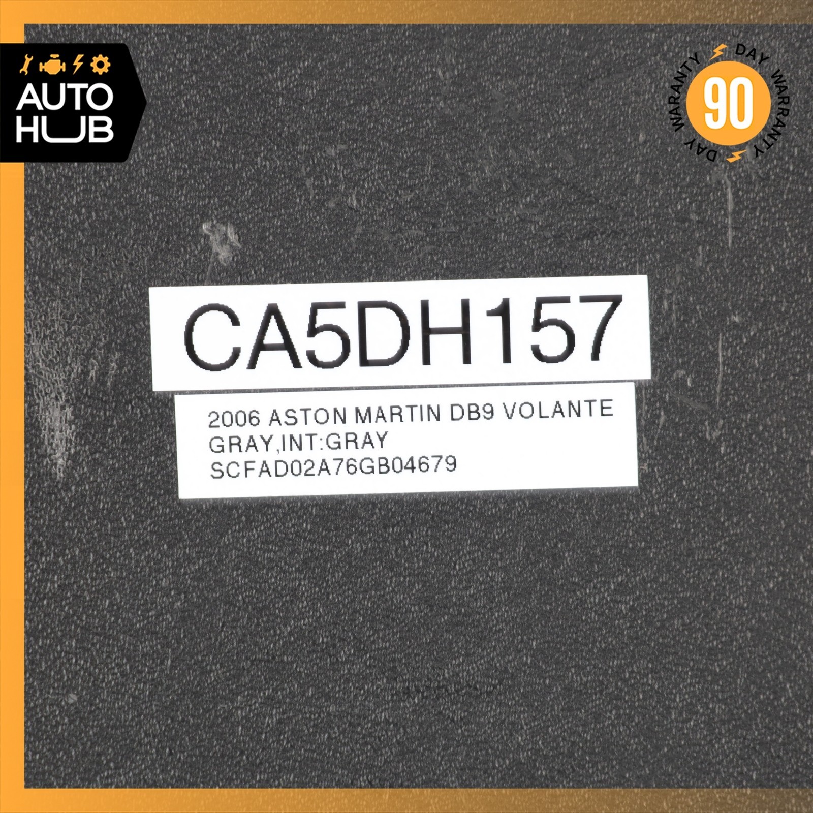 Aston Martin DB9 Rear Sub Woofer Speaker Box 4G4318808GA OEM 34k
