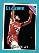 1975-76 Topps John Johnson #147 Portland Trailblazers  - See Pic (B)