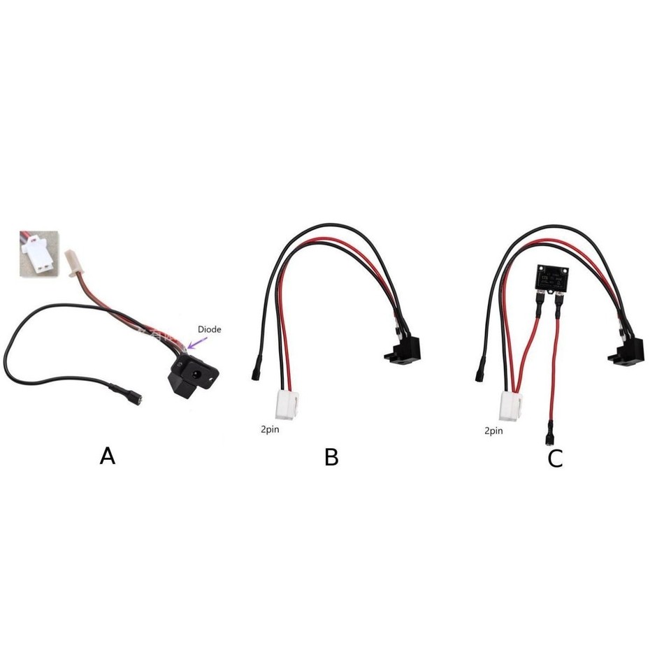 Port De Charge Pour Scooter électrique - Connecteur 3 Broches Ignifuge - Protection Contre Poussière Et Humidité - Pour Véhicules électriques - 10