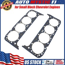 Steel Core Sbc Head Gasket Pair For Chevy 327 350 355 383 Stroker .041 4.166 Steel Core Sbc Head Gasket Pair For Chevy 327 350 355 383 Stroker .041 4.166