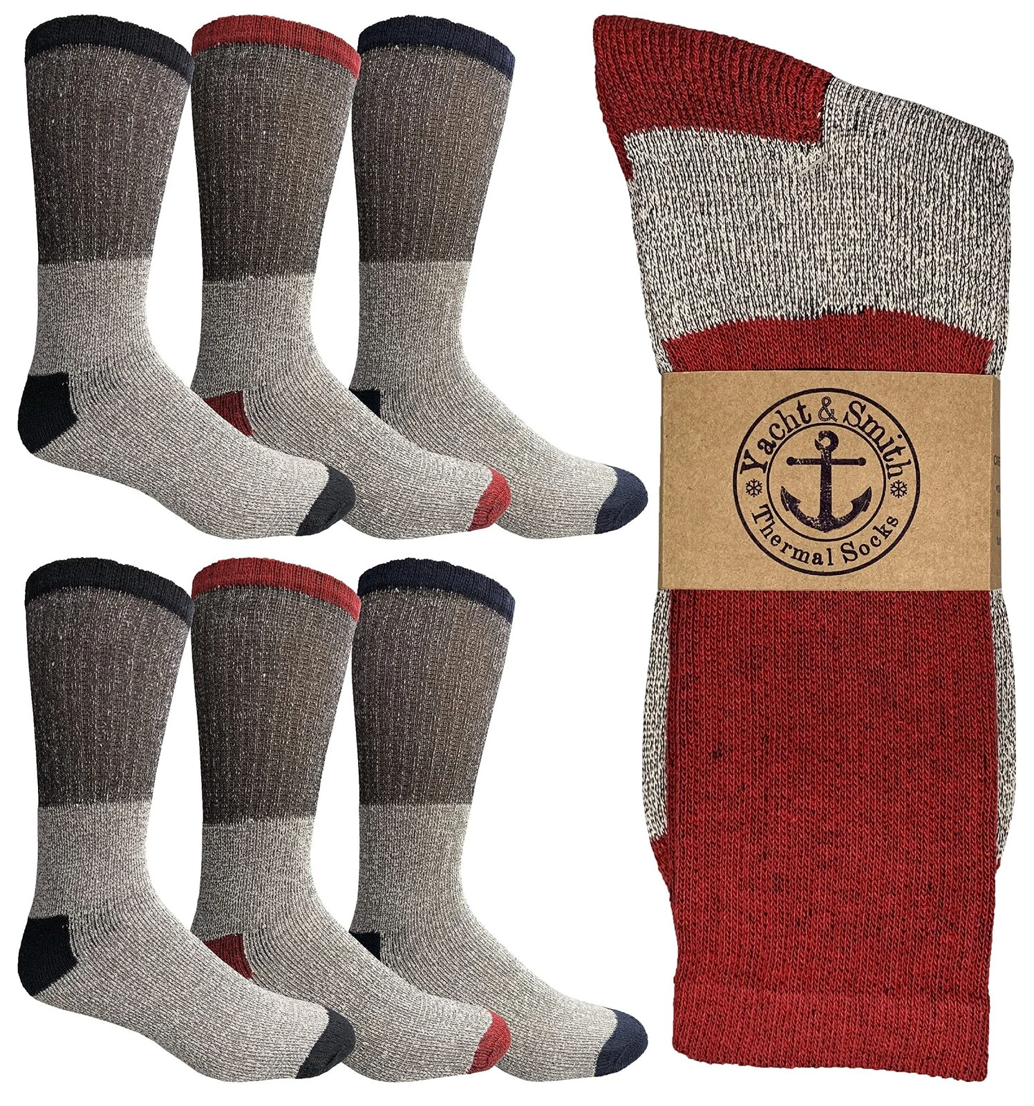 60 Units of Yacht & Smith Women's Warm Thermal Boot Socks - Womens Thermal Socks
Opens in a new wind