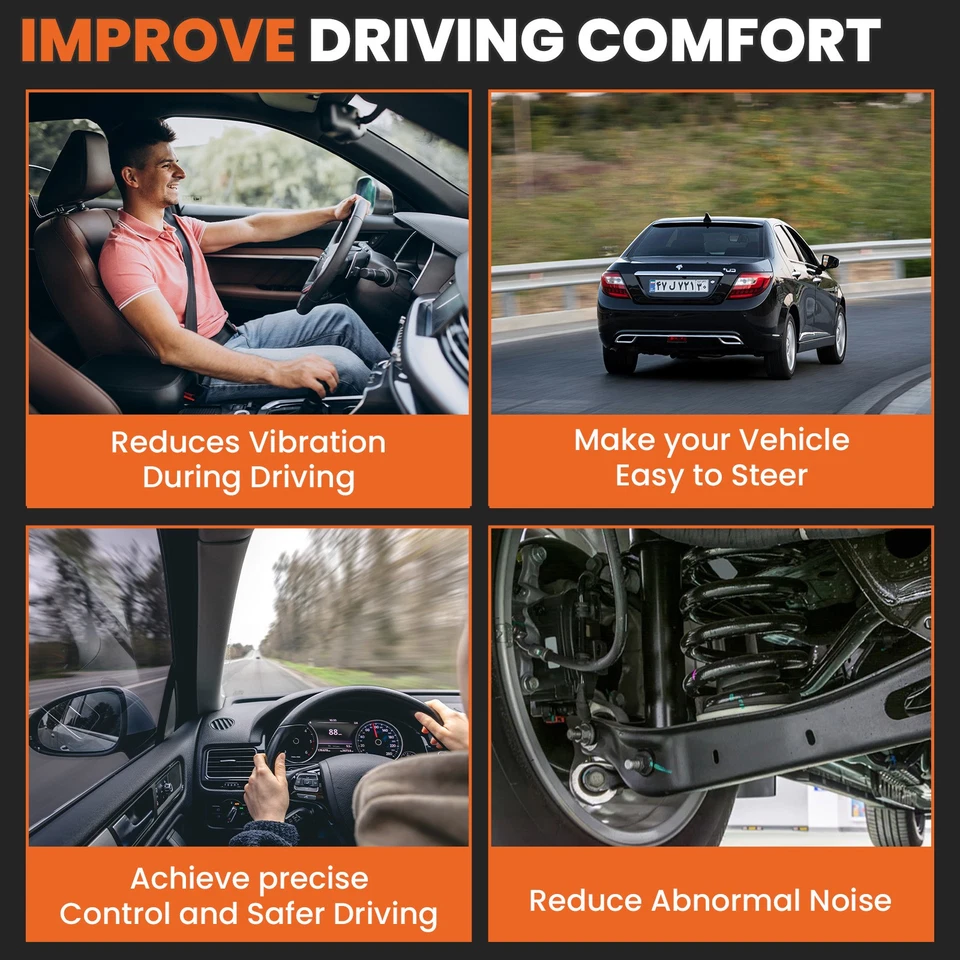 14X Front Control Arms & Ball Joints For 2005-2010 Jeep Commander Grand Cherokee - Imagen 4 de 4