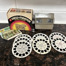 VTG VIEWMASTER MODEL G STEREO VIEWER 1960's VERSION MADE IN USA  7 Reels