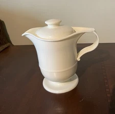 Vintage 80s Plastic, Glass-lined, 7.5” Tall Carafe/Pitcher.