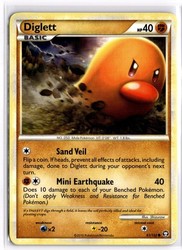 Diglett 61/102 Triumphant Common