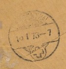 1873 Switzerland Scott # 53 Cover - Bern to Aarwangen via Langenthal — photo 5