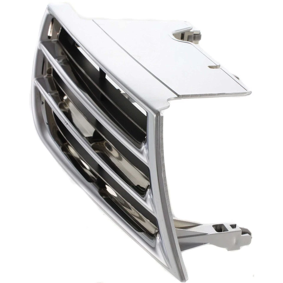 Grille For 2002-2003 Mitsubishi Galant Left Chrome Shell w/ Black Insert Plastic - Image 2 of 4