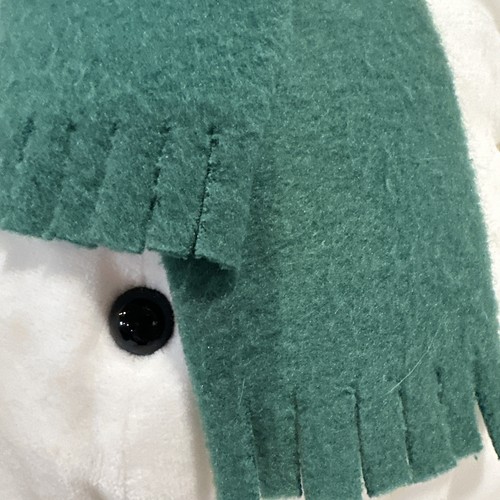 Rare Vintage 1995 Eden The Snowman 20 Inch Raymond Briggs w/ Green Hat & Scarf  - Picture 8 of 8