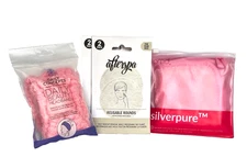 Assorted Facial Accessories: Beauty Headband / Microfiber Cloth / Reusable Round