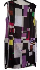 Ladies printed sleeveless Dress Size 14/16