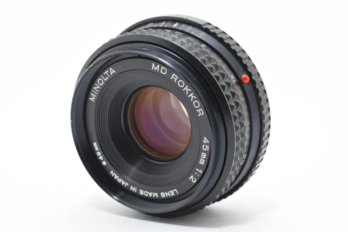 Minolta f/2 Camera Lenses 45mm Focal for sale | eBay