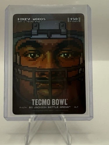 Ickey Woods 2026 Bo Jackson Battle Arena Tecmo Bowl Day 1 Pixel Helmet Alt #P174