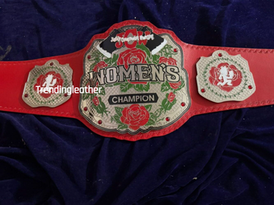 JCW WOMEN CHAMPIONSHIP BELT ADULT SIZE RAPLICA ZINC PLATES | eBay