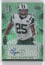 2015 Panini Spectra Signatures Neon Green Prizm 13/25 Calvin Pryor Auto 0o9