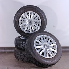 VW Touran 1T Winterräder Stahl Conti 195/65R15 1K0601027T #1378