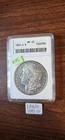 1881-S Morgan Silver Dollar, ANACS MS62 "Soapbox" Holder, Toner