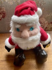 Gemmy Santa Animated "Santa Claus Is Coming To Town" Sings Light Up Cheeks