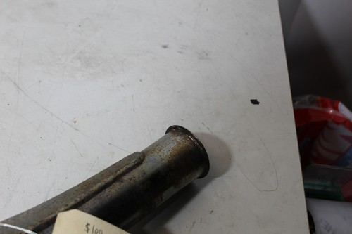 85-94 Harley Touring OEM? Rear Left Header Pipe Cracked For Parts! - Picture 12 of 13