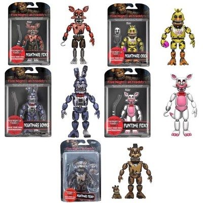 Neu FNAF FIVE NIGHTS AT FREDDY'S Springtrap SET Actionfiguren mit Gelenk UK