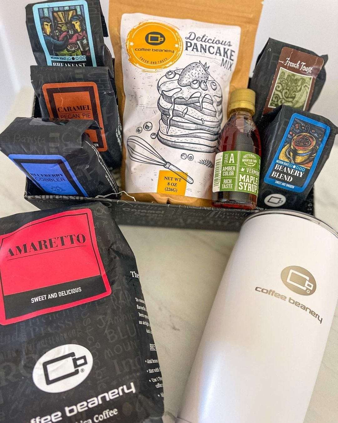Breakfast In Bed Coffee Gift Basket