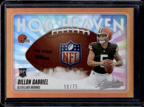 2025 Panini Absolute Dillon Gabriel Spectrum Orange (RAW)