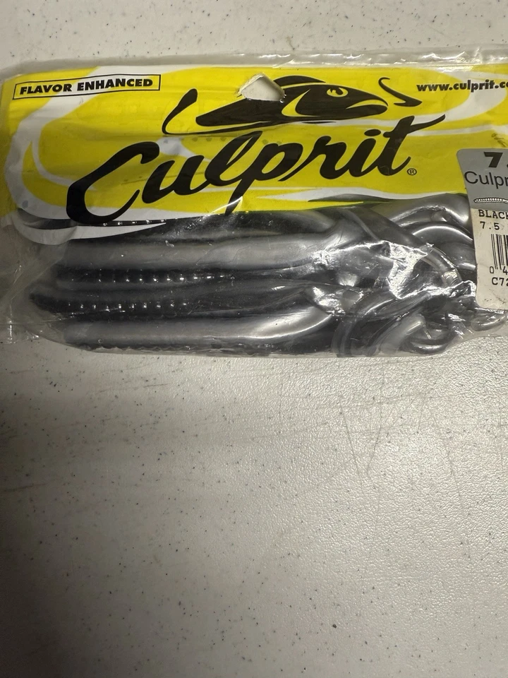 Vintage Lot of 3 Fishing Softbait Lures|Culprit Worms, Chub Minnow,Hybrids Bait - Image 4 of 4