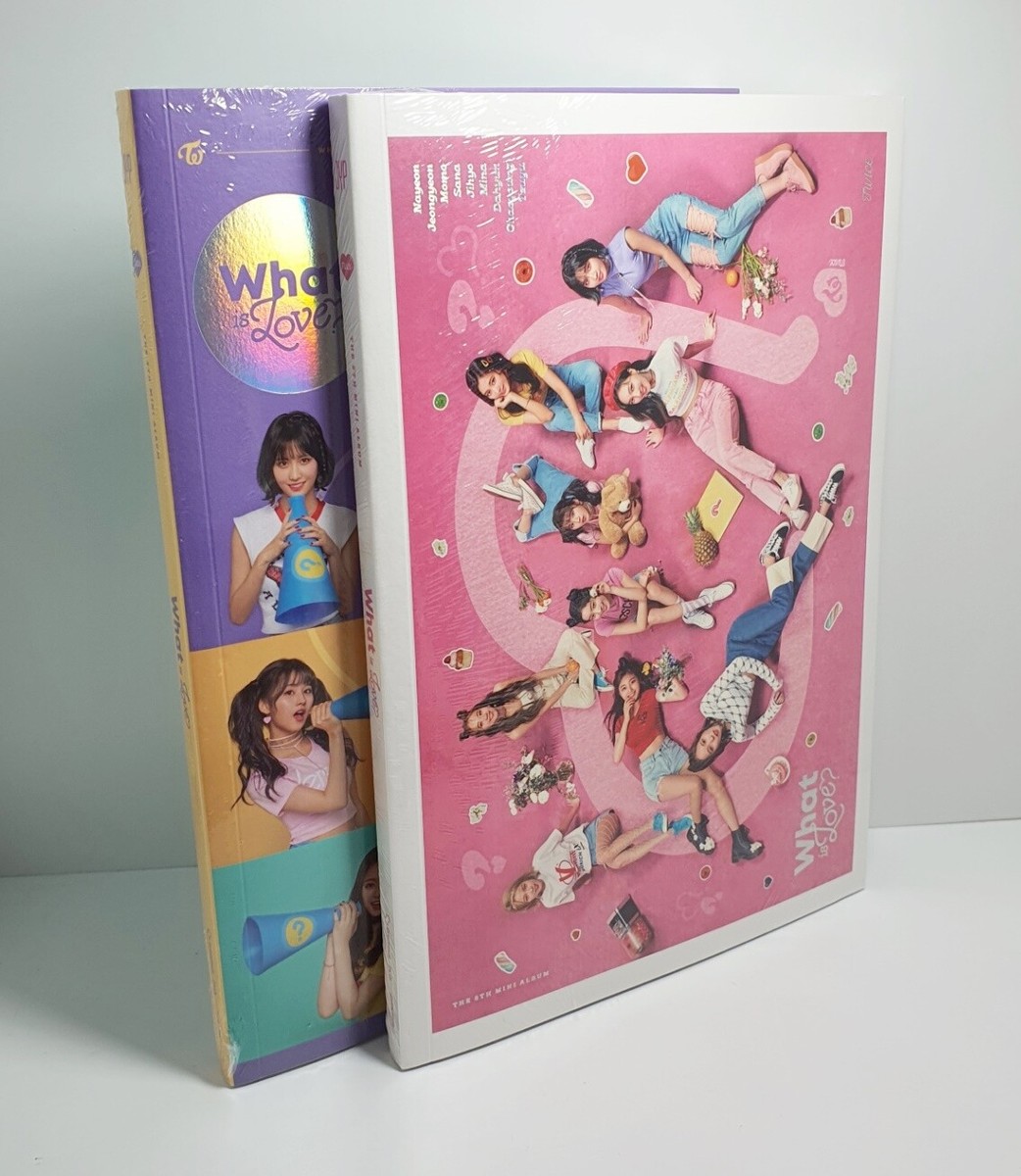 TWICE 5th Mini Album [WHAT IS LOVE?] CD+P.Book+6p P.Card+
