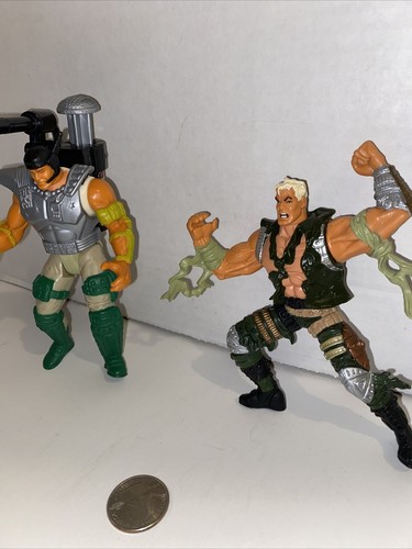 Vintage GI Joe Extreme Lieutenant Stone 4.25" Figure Hasbro Lot Of 2 LT. Stone - Picture 3 of 12