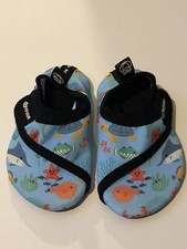 VIFUUR Kids Blue Water Shoes Girls Boys Quick Dry Aqua Socks Size 6-7 Toddler