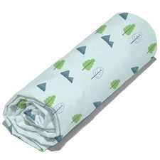 Drap housse SAVE THE PLANET en coton Bio