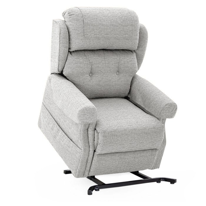 Oakworth Dual motor riser recliner chair mobility powered headrest