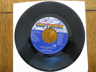 Commodores   Animal Instinct / Lightin' Up The Night - 1985 - Motown 1788 MF 7''