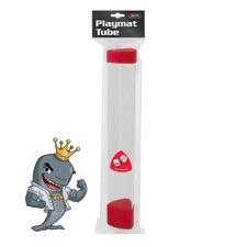 BCW Playmat Tube Red With 2 Dice & Caps FREE SHIP
