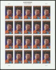 Shirley Chisholm Sheet of 20 Current Rate Postage Stamps Scott 4856