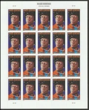 Shirley Chisholm Sheet of 20 Current Rate Postage Stamps Scott 4856