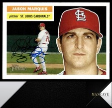 2005 Topps Heritage #288 Jason Marquis Auto Signed Beckett St. Louis Cardinals