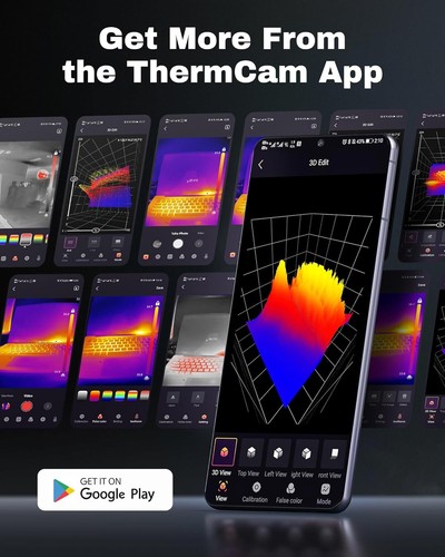 256x192 IR High Resolution Thermal Camera Thermal Imaging Camera 3D Analysis - Picture 4 of 8