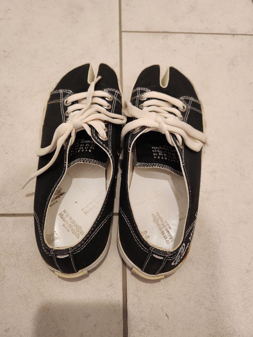 【送料関税込】Maison Margiela Tabi Sneakers Maison Margiela High cut TABI Sneakers S37WS0580 Olive size