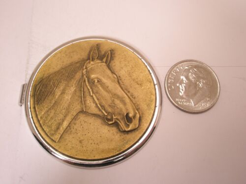 Raised Horse Portrait Vintage ANSON Money Clip animal dollar cash paper mc57 - Picture 2 of 5