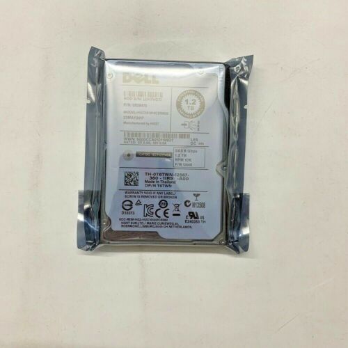 Dell 1.2TB 6G 10K 2.5" SAS 0T6TWN T6TWN HUC101212CSS600 HDD HARD DRIVE - Picture 1 of 4