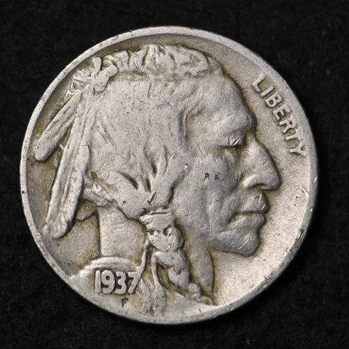 1937-S Buffalo Nickel G / VG  FREE SHIPPING