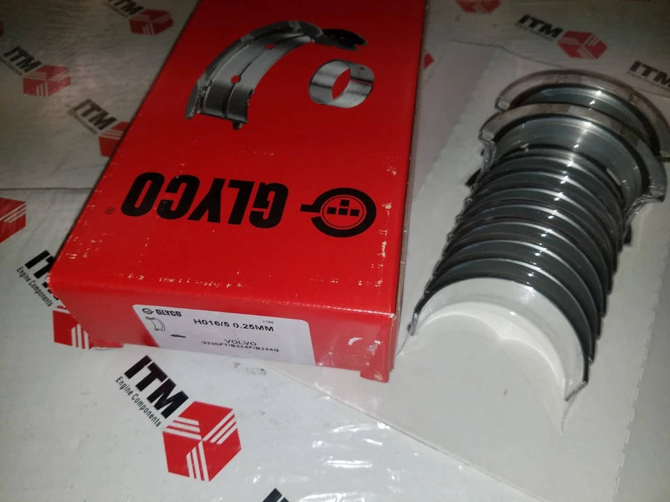 Juego de rodamientos principales Volvo B230 240's - 740 - 760 - 940 88-95 +.010 y Volvo Penta   Foto 3 de 4