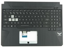 FOR Asus FX505DD Palmrest Keyboard LED US-International
