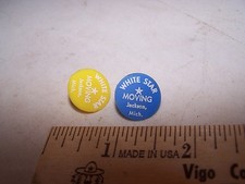 Golf Ball Markers - WHITE STAR MOVING JACKSON MICHIGAN