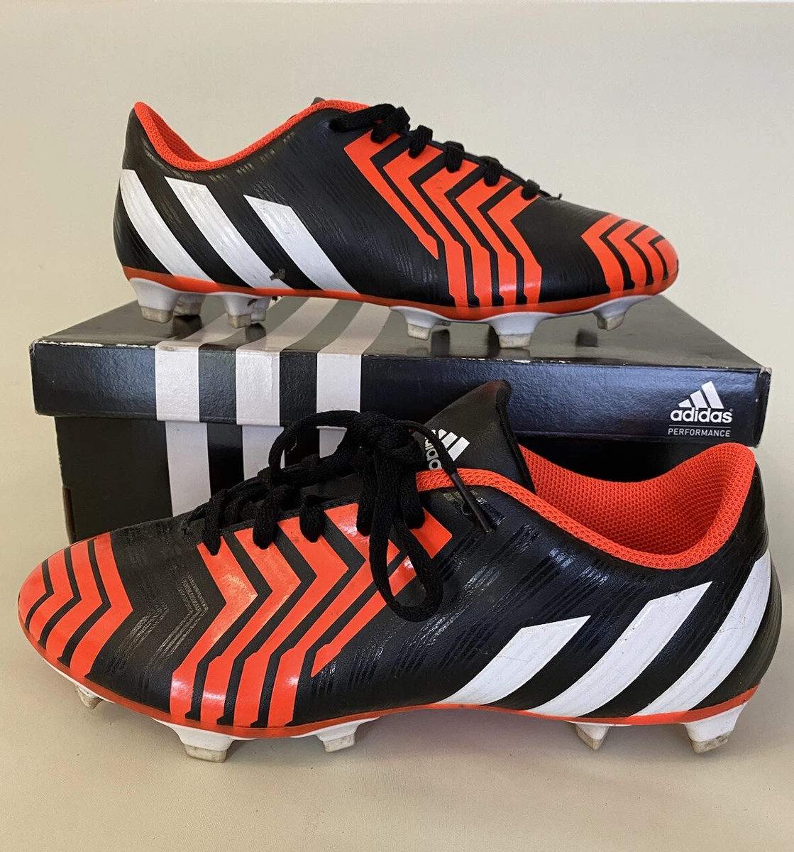 Mens LEATHER 2015 Adidas Predito Instinct SG Football Boots